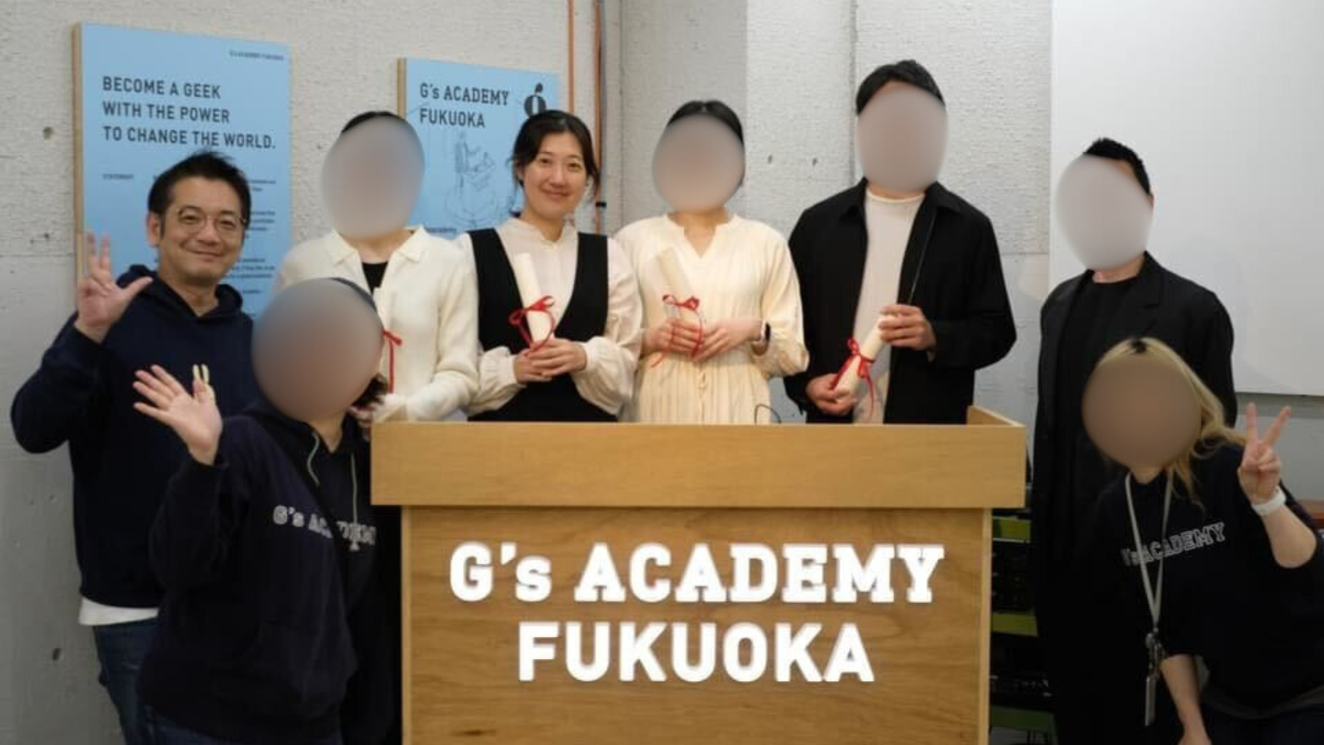 G’s福岡校での様子