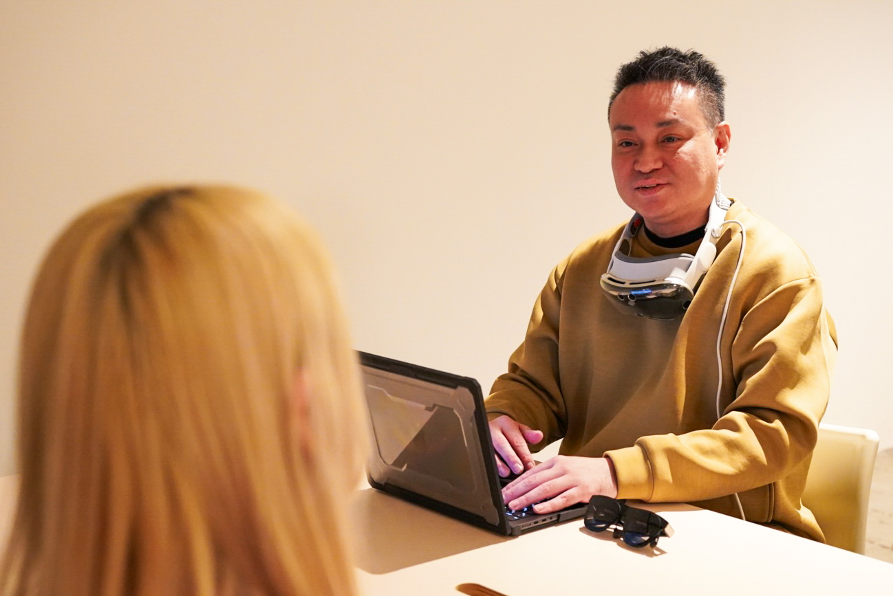 毛利さんインタビュー写真